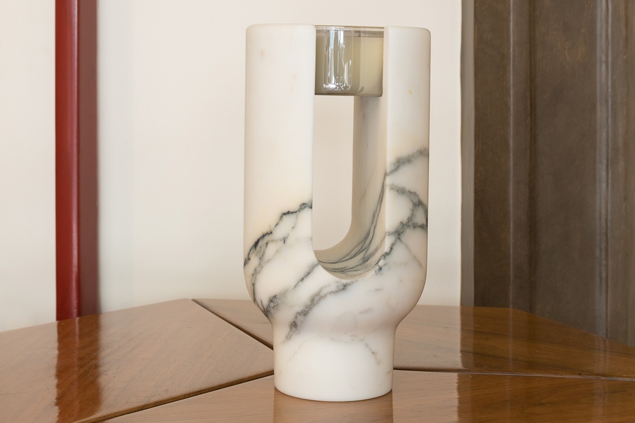 lyra vase et photophore